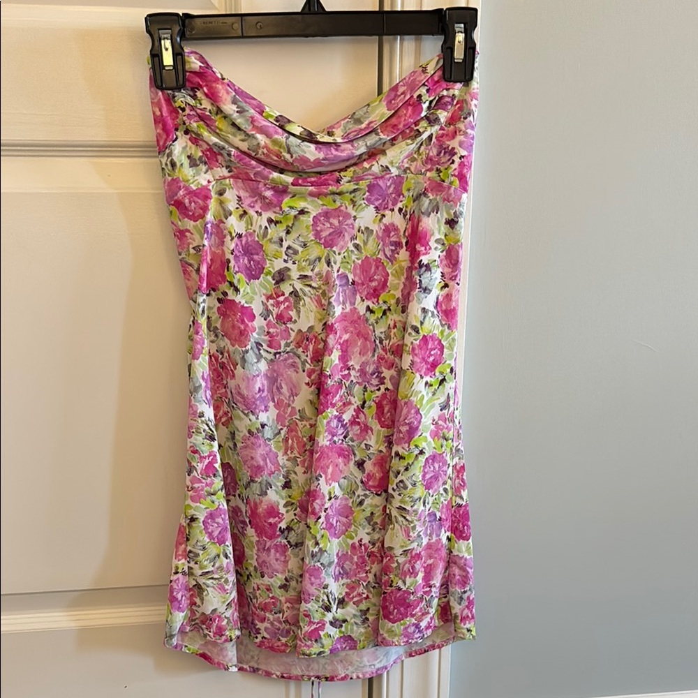 For Love and Lemons Mini Floral Dress
